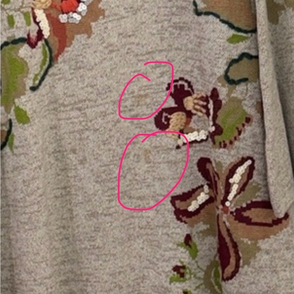 Anthropologie KNITTED & KNOTTED
Embroidered Petals Swing Dress Women's M - Picture 8 of 8